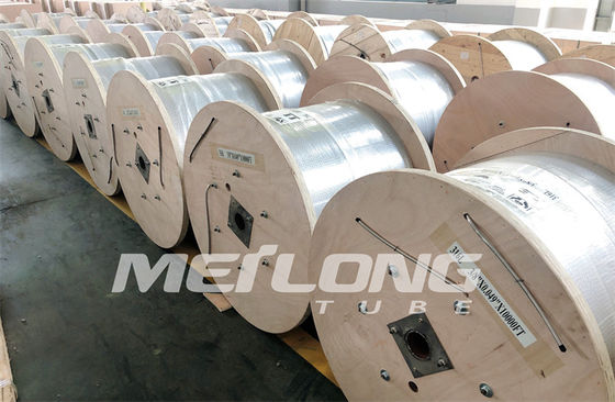 الأنابيب الهيدروليكية الشعرية SS 0.035in 0.89mm خط التحكم الهيدروليكي Incoloy 825