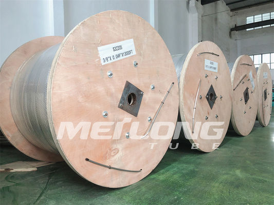 ASTM B704 Incoloy 825 خط التحكم المغلف للأنابيب الفولاذية المقاومة للصدأ