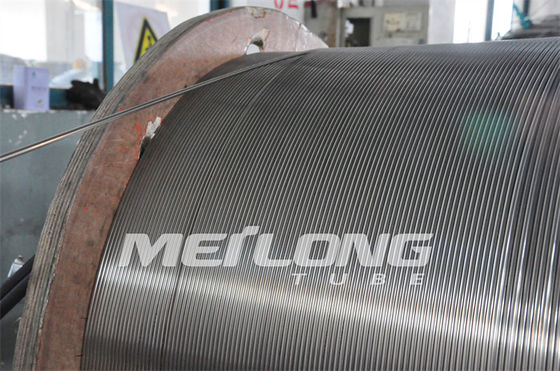 SS316L خط الأنابيب الشعرية الملتف ذو الضغط العالي Inconel 625