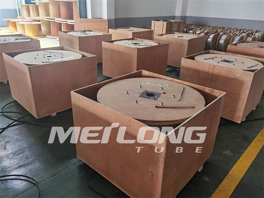 دوبلكس 2205 الفولاذ المقاوم للصدأ ملفوف أنابيب خط التحكم الأنابيب 3/8 '' OD X 0.049 '' WT
