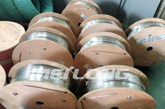 1/2 '' OD X 0.065 '' أنابيب سبائك النيكل أنابيب الطاقة الحرارية الأرضية قاع البئر دوبلكس 2205
