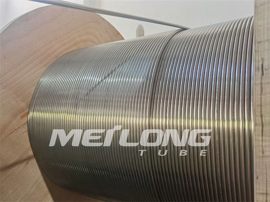 ASTM B704 أنابيب سبائك النيكل Incoloy 825 خط الحقن الكيميائي عالي الشد