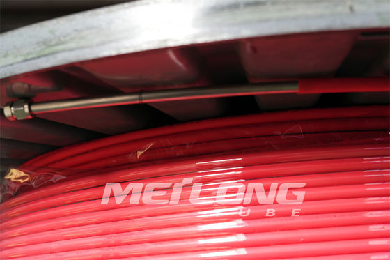 دوبلكس 2205 خط التحكم المغلف Santoprene TPV 1/2 '' OD X 0.065 '' WT