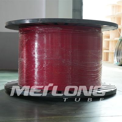 دوبلكس 2205 خط التحكم المغلف Santoprene TPV 1/2 '' OD X 0.065 '' WT