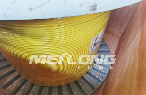 UNS S32750 خط التحكم المغلف سوبر دوبلكس 2507 ريلسان نايلون