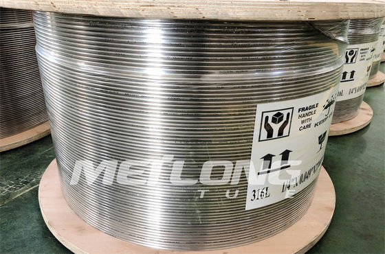 ISO15156 أنابيب سبائك النيكل الملدنة الفولاذ المقاوم للصدأ الأنابيب الشعرية ASTM B704
