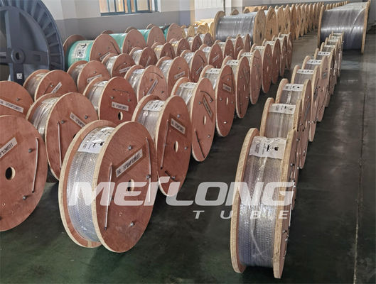 ASTM A789 سلس سوبر دوبلكس 2507 أنابيب شعرية هيدروليكية مخصصة لآبار الغاز