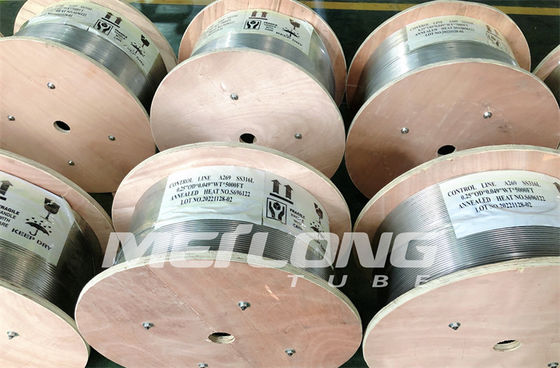 ASTM A789 خط الحقن الكيميائي غير الملحوم دوبلكس 2205 أنابيب الطاقة الحرارية الأرضية لآبار النفط