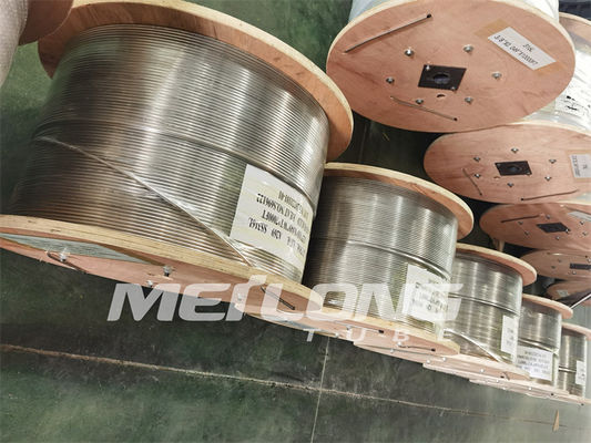 خط الحقن الكيميائي NACE MR0175 316L خط التحكم المغلف غير الملحوم