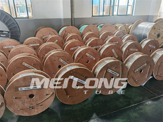 SS316L أنابيب ملفوفة شعرية ASTM A269 3 8 لفائف أنابيب الفولاذ المقاوم للصدأ