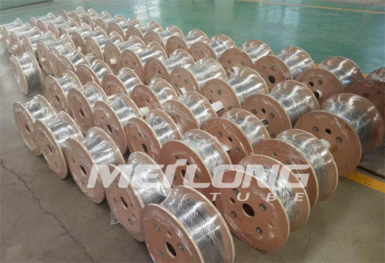 ASTM A269 316L أنابيب ملفوفة من الفولاذ المقاوم للصدأ للفتحة السفلية
