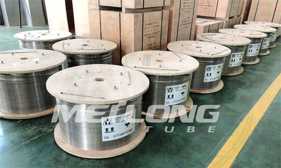 ASTM A789 SS تركيبات الطويق للأنابيب الهيدروليكية خط الحقن الكيميائي الذي تم اختباره الهيدروستاتيكي