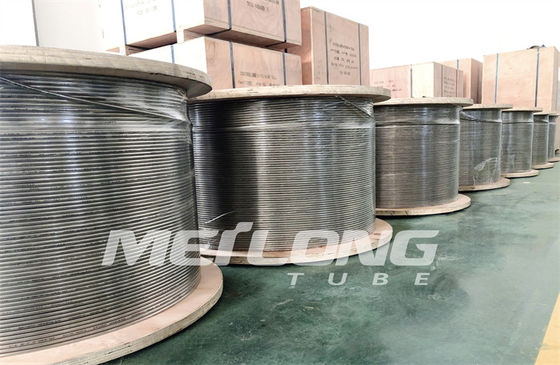 أنابيب ملفوفة شعرية هيدروليكية SS 316L 10000Psi 3 8 لفائف من الفولاذ المقاوم للصدأ