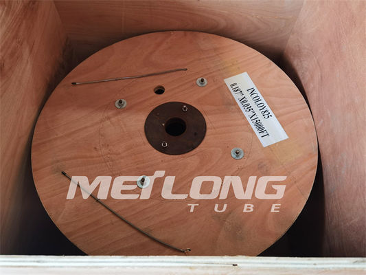 ASTM A789 SS تركيبات الطويق SS الأنابيب الهيدروليكية الشعرية ملفوف 10000Psi