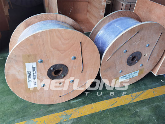 ASTM A789 SS تركيبات الطويق SS الأنابيب الهيدروليكية الشعرية ملفوف 10000Psi